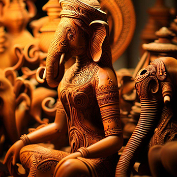 Wood Statues